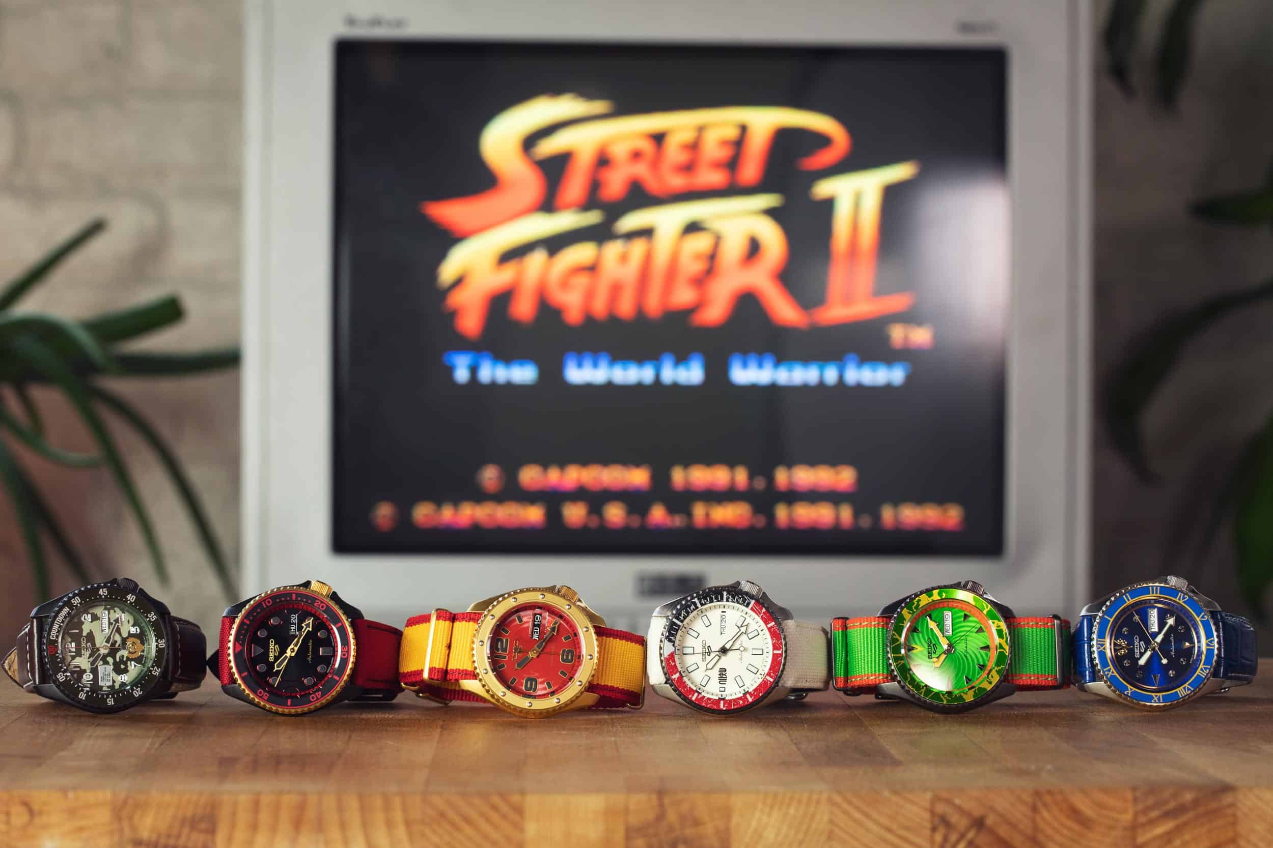 Kolaborasi Keren Seiko 5 Sports dengan Street Fighter V